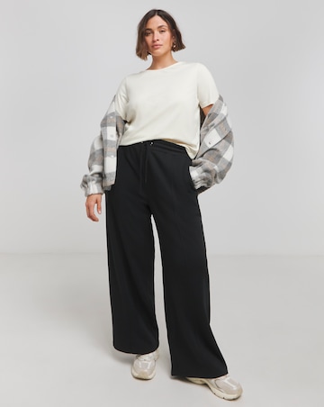 Navy, Green & Ecru 3 Pack Short Sleeve Slash Neck Tops