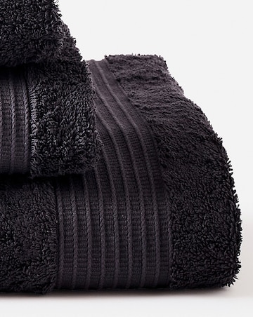 Egyptian Cotton 600gsm Towel Black