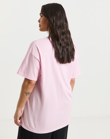 Simply Be Pink Matcha Graphic T-Shirt