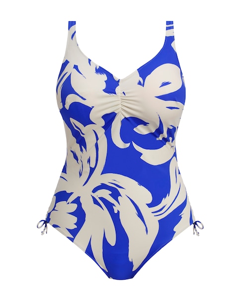 Fantasie Rabida Island V Neck Adjustable Leg Swimsuit Ultramarine
