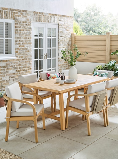 Luca Wooden Dining Set