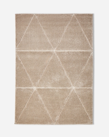 Sara Carved Triangle Rug