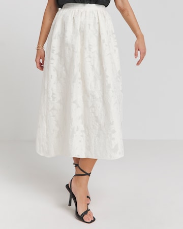 Joanna Hope Textured Skirt