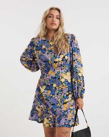 Nobody's Child Serena Long Sleeve Mini Dress
