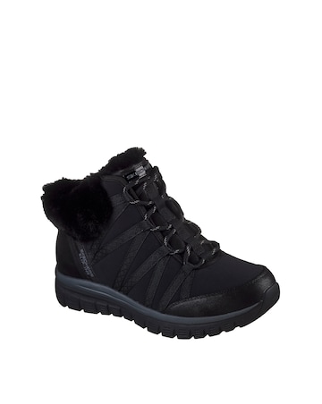 Skechers Graceful Slip Ins Spoty Cozy Boot - Standard Fit