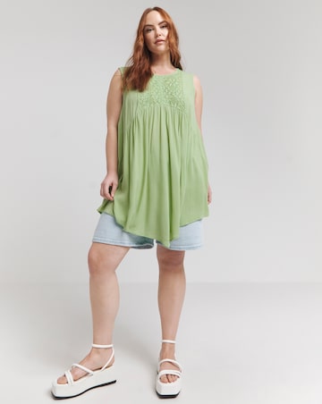 Joe Browns Curious Crochet Crinkle Tunic