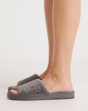 Constance Comfort Slider Slippers Wide E Fit