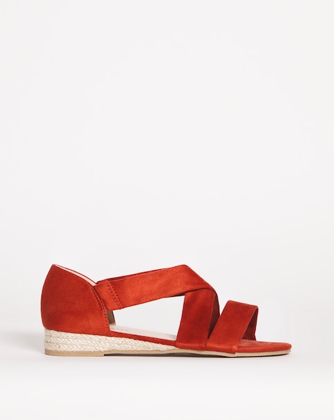 Sonya Multi Strap Espadrille - Extra Wide Fit (EEE)