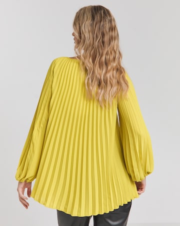 Joanna Hope Pleated Blouse