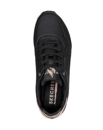 Skechers Black Uno Golden Air Trainers - Standard Fit (D)