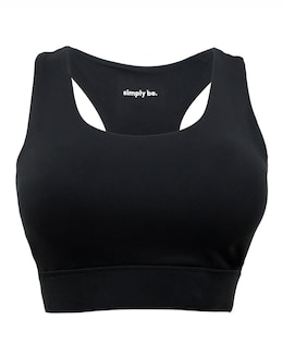 SB3 Active Black Sleeveless Sports Top