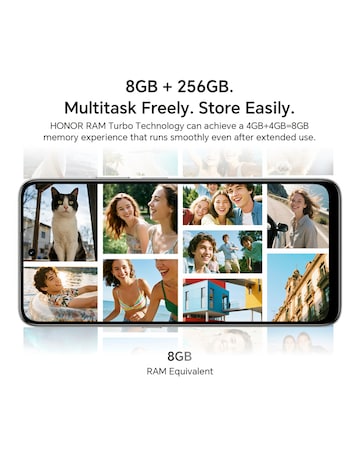 Honor 400 Smart 4GB+128GB Meteor Silver