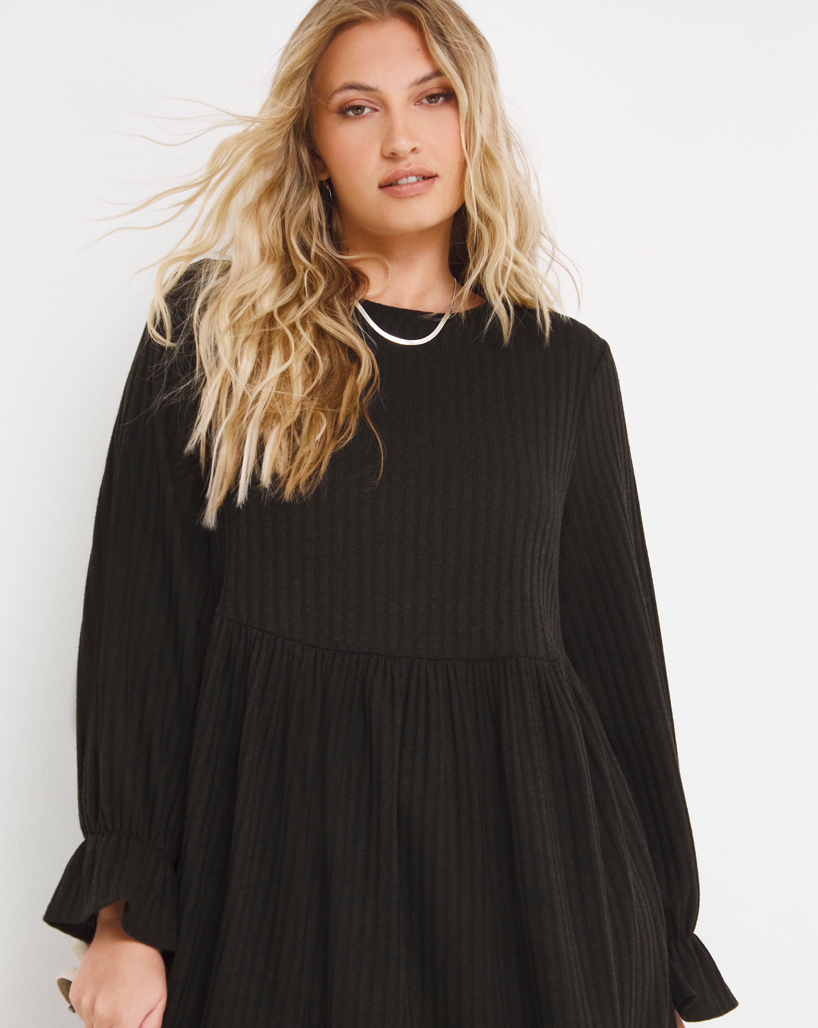 Long sleeve smock dress on sale baby