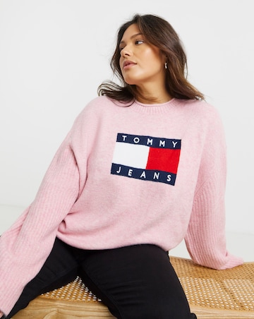 Tommy Jeans Melange Flag Sweater