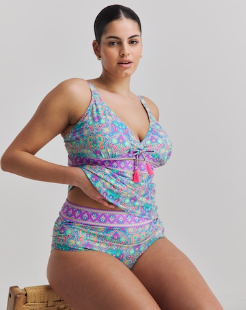 Joe Browns Paradise Cove Non Wired Tankini Top Multi
