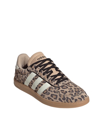 adidas Leopard Print Breaknet Sleek Trainers