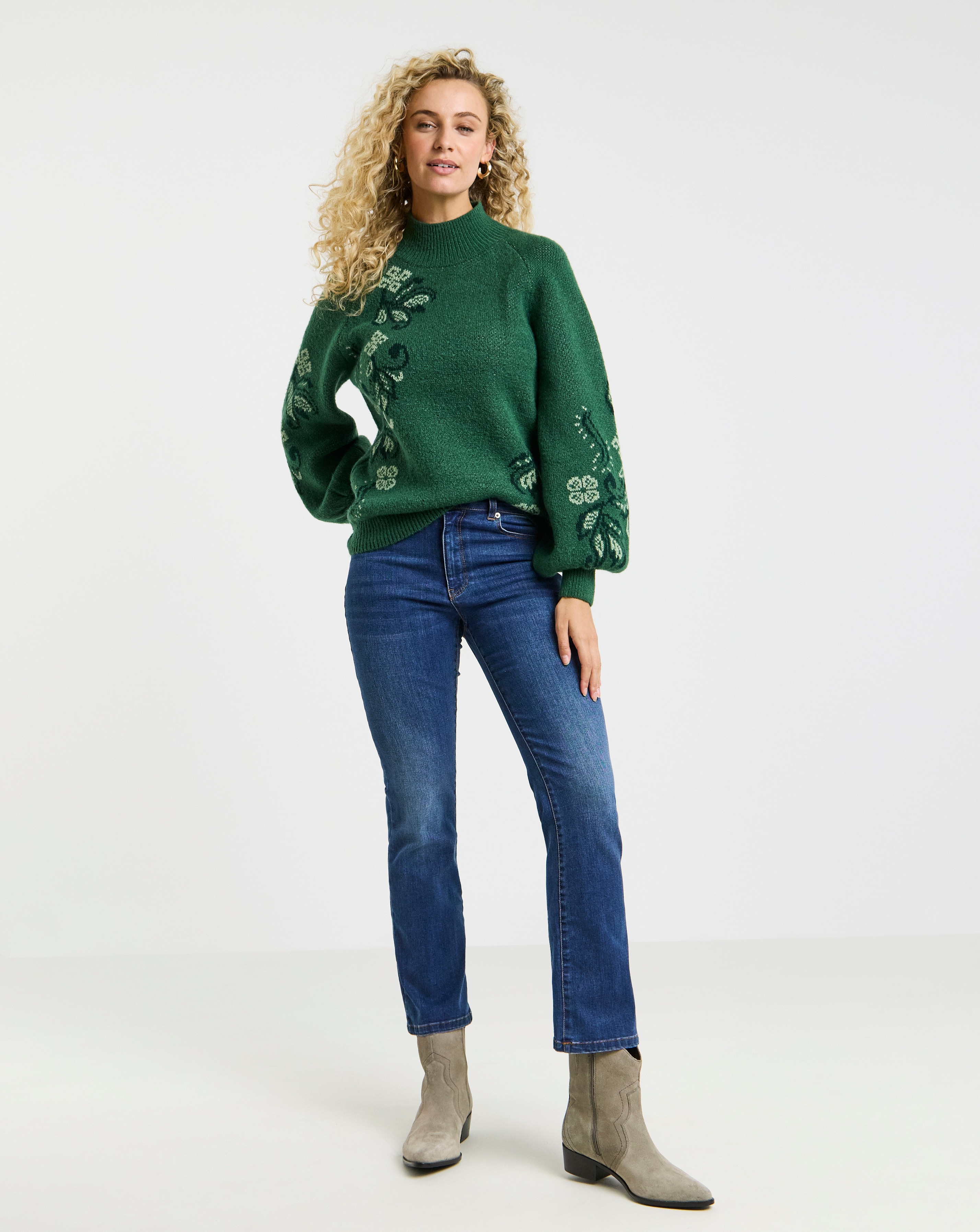 Joe Browns Perfectly Paisley Jumper | Simply Be