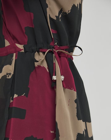 Religion Wrap Mini Dress