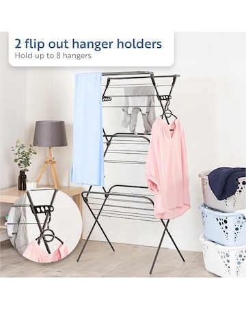 Minky Suregrip Long Drop Three Tier Airer