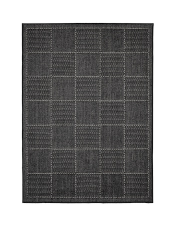 Checked Gel Flatweave Rug