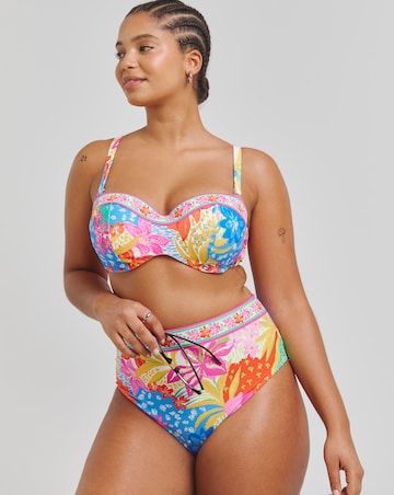 Figleaves Frida Underwired Bandeau Bikini Top