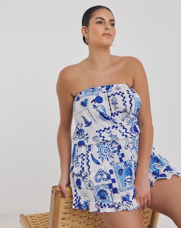 Value 2 Pack Bandeau Beach Playsuits