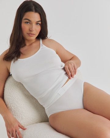 Sloggi (2 Pack) Cotton Double Comfort Tai Knickers White