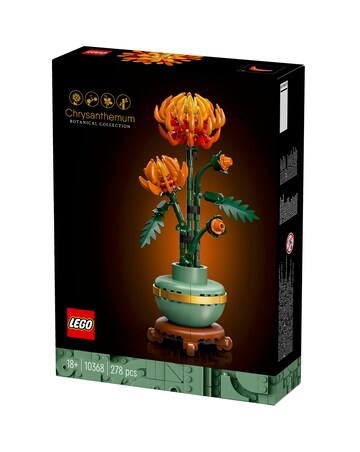 LEGO Icons Chrysanthemum Flower Decor Building Set 10368