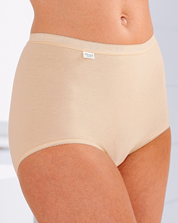 Sloggi 3 Pack Basic Maxi Cotton Knickers