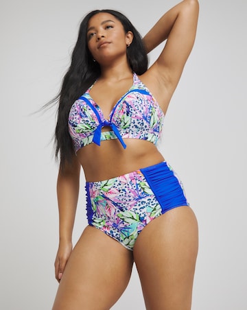 Joe Browns Animal Floral Non Wired Bikini Top