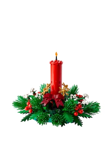 LEGO Christmas Table Decoration Centrepiece, Holiday Building Kit for Kids 40743