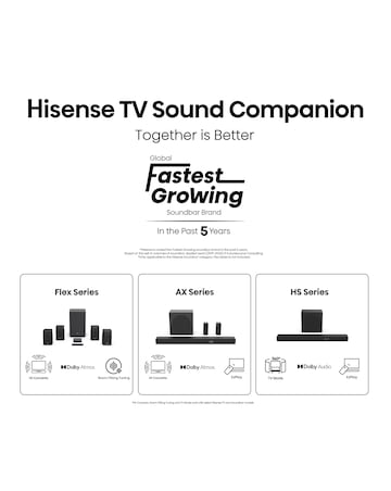 Hisense 43A6QTUK 43in 4K Ultra HD HDR LED Smart TV
