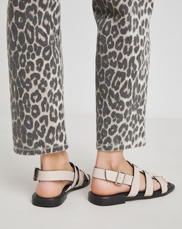 Marita Gladiator Flat Sandals - Extra Wide Fit (EEE)