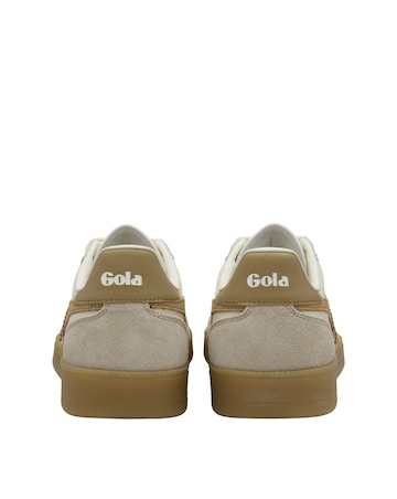 Gola Viper Leather Trainers - Off White/Bone/Light Caramel/Gum