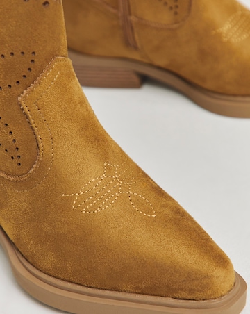 Atlanta Laser Cut Detailing Western Boot Wide E Fit