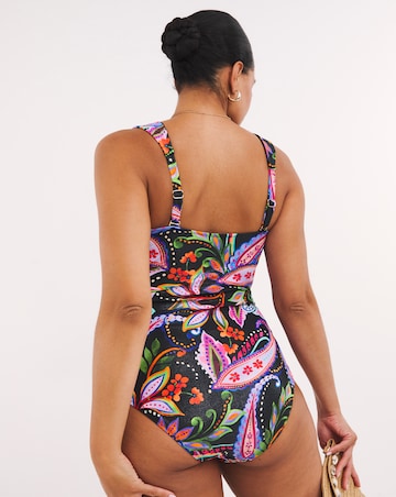 MAGISCULPT Ruched Detail Tummy Control Swimsuit