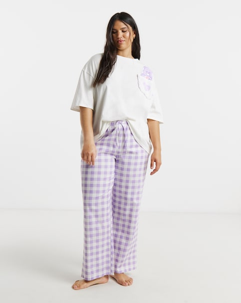 Care Bear Heart Pocket Cotton Pyjama Set