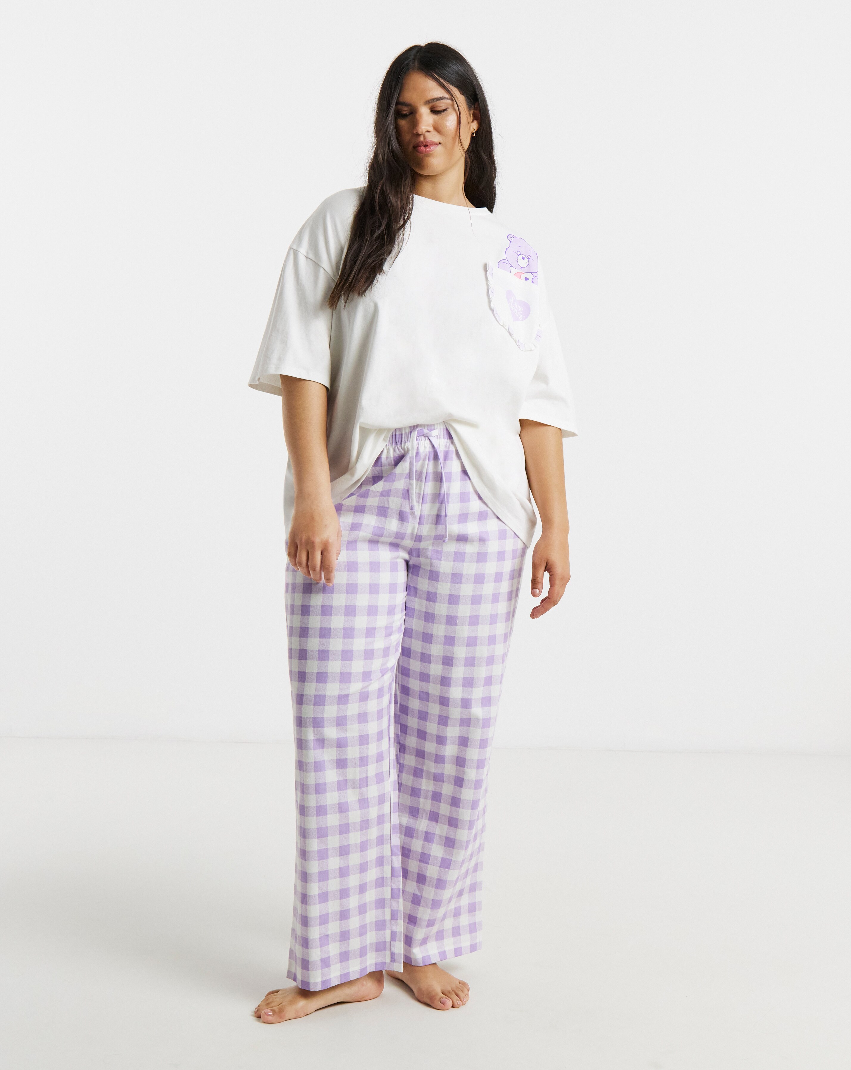 Care Bear Heart Pocket Cotton Pyjama Set