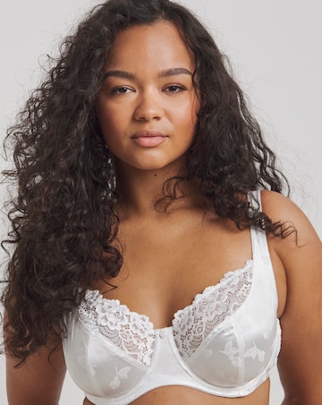 Pretty Secrets Laura 2 Pack Full Cup Wired Bras B-H -Navy/White