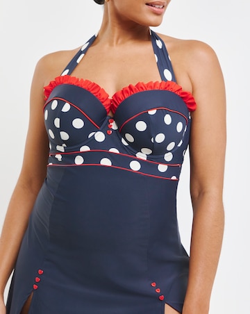 Joe Browns Polka Dot Wired Swimdress