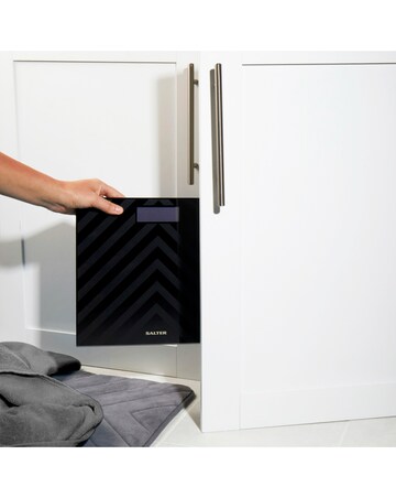 Salter Chevron Two Tone Bathroom Scale