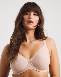 Triumph Modern Soft Cotton Wired Bra Nude