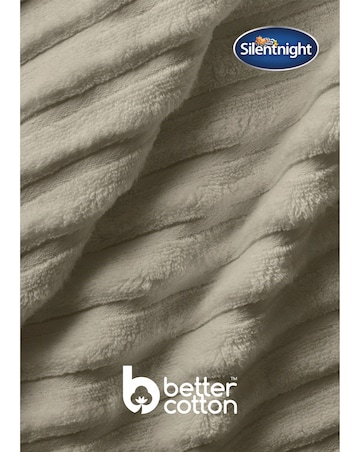 Silentnight Ribbed Cotton Towels Packs of 2