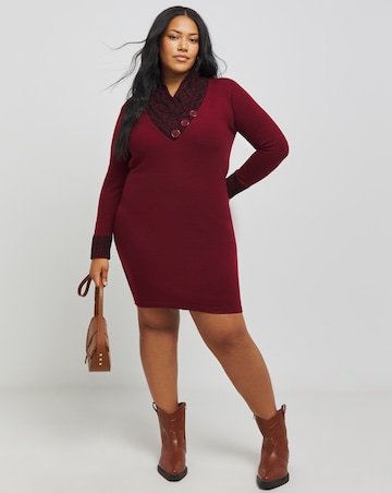 joe browns jumper dress Curiously Cosy Lyocell shirt dress - Size-XS Size:34/30