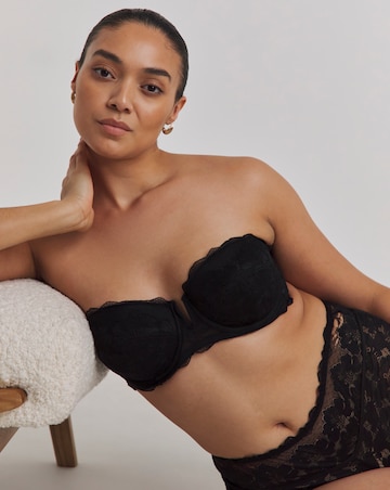 Pretty Secrets (2 Pack) Katie Padded Multiway Wired Bras (B-F) Black/White