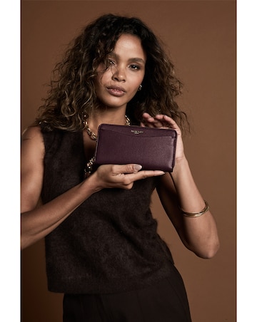 Luella Grey Capriana Black Cherry Large Purse