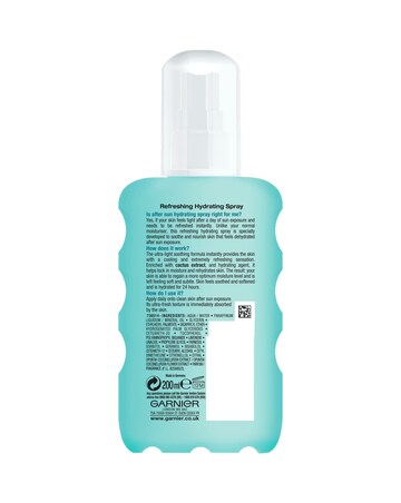Garnier Ambre Solaire After Sun Hydrating Soothing Spray 200ml