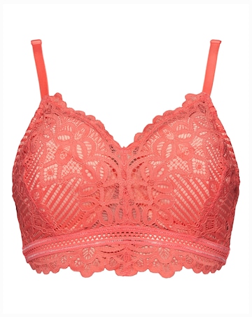 Figleaves Harper Geometric Lace Flexi Wire Bralette
