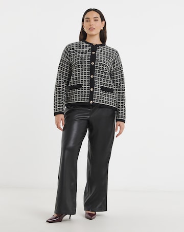 Crew Neck Boucle Cardigan Co-ord