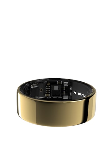 Ultrahuman Ring AIR Bluetooth Smart Ring - Air Gold - Size 10